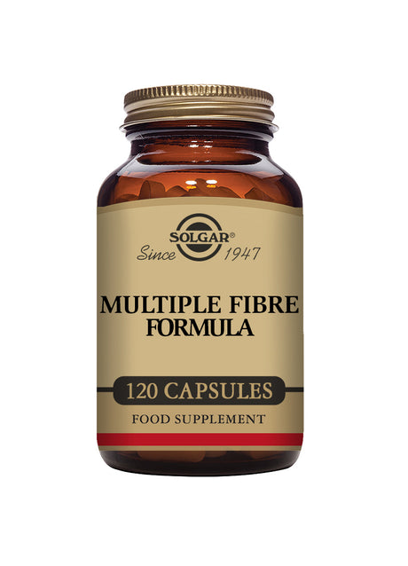 Solgar® Multiple Fibre Formula Vegetable Capsules - Pack of 120 - Greenlands Health Store