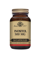 Solgar® Inositol 500 mg Vegetable Capsules - Pack of 50 - Greenlands Health Store