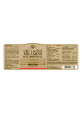 Solgar® Chelated Solamins Multimineral Tablets - Pack of 90 - Greenlands Health Store