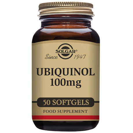 Solgar® Ubiquinol 100 mg Softgels - Pack of 50 - Greenlands Health Store