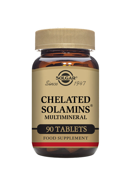 Solgar® Chelated Solamins Multimineral Tablets - Pack of 90 - Greenlands Health Store