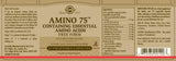 Solgar® Amino 75 Capsules - Essential Plant-Based Aminos - Greenlands Health Store