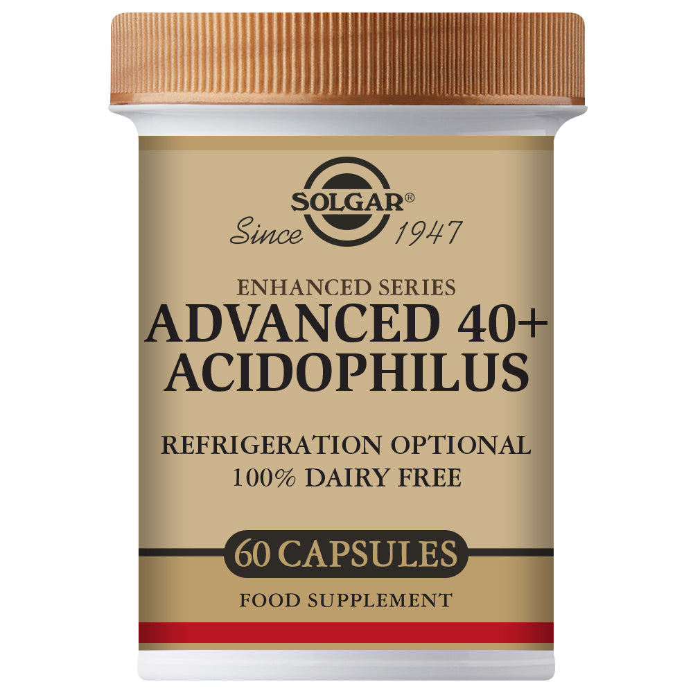 Solgar® Advanced 40+ Acidophilus Vegetable Capsules - Greenlands Health Store
