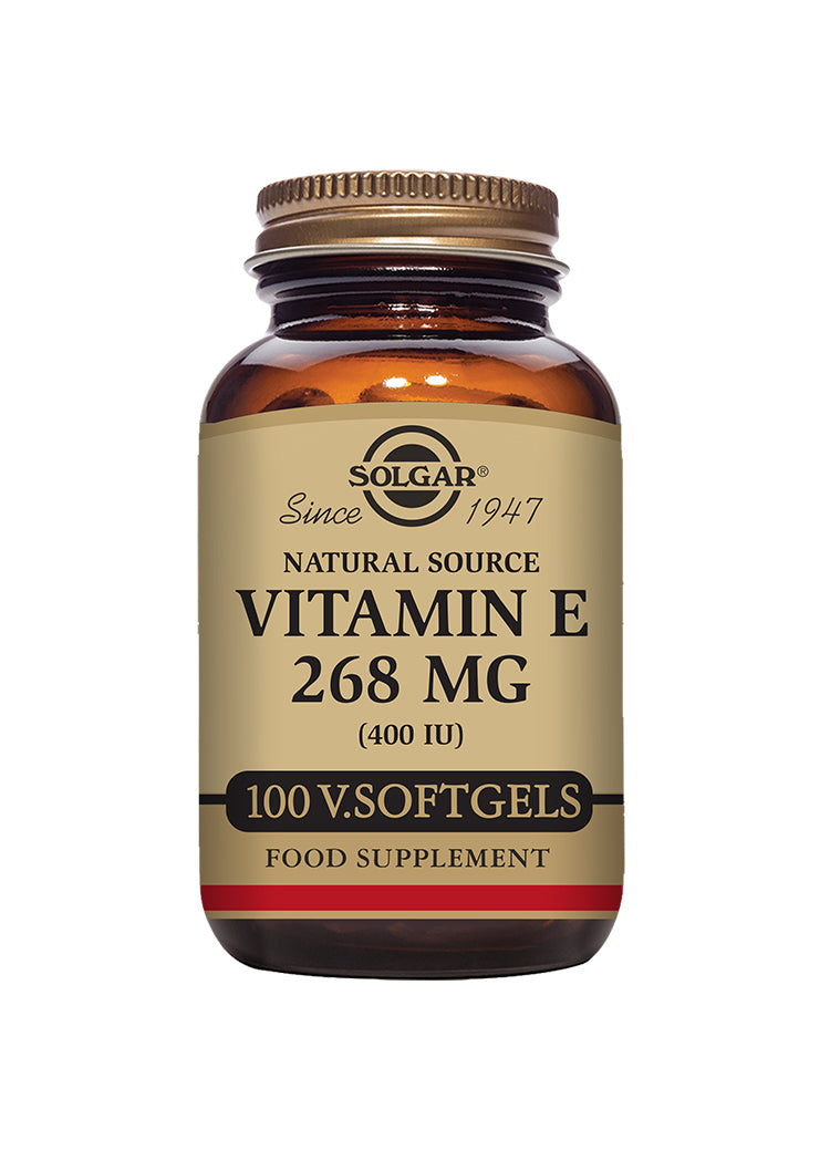 Solgar® Natural Source Vitamin E 268 mg (400 IU) Softgels - Greenlands Health Store