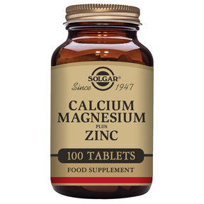 Solgar® Calcium Magnesium Plus Zinc Tablets - Greenlands Health Store