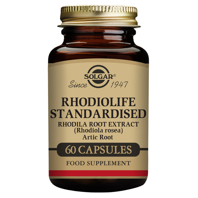 SFP Standardised Rhodiolife Rhodiola Root Extract Vegetable Capsules - Pack of 60 - Greenlands Health Store