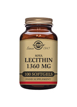 Solgar® Soya Lecithin 1360 mg Softgels - Greenlands Health Store