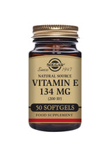 Solgar® Natural Source Vitamin E 134 mg (200 IU) Softgels - Greenlands Health Store