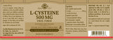 Solgar® L-Cysteine 500 mg Vegetable Capsules - Pack of 30 - Greenlands Health Store