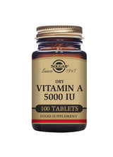Solgar® Dry Vitamin A 5000 IU Tablets - Pack of 100 - Greenlands Health Store