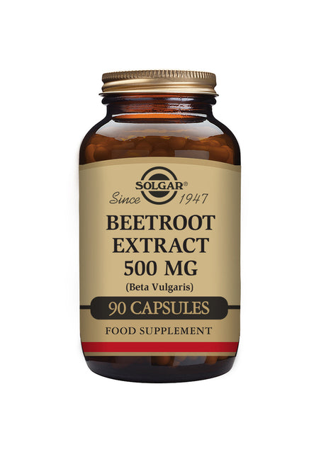 Solgar® Beetroot Extract 500 mg Vegetable Capsules - Pack of 90 - Greenlands Health Store