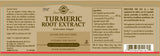 Solgar® Turmeric Root Extract Vegetable Capsules - Pack of 60 - Greenlands Health Store