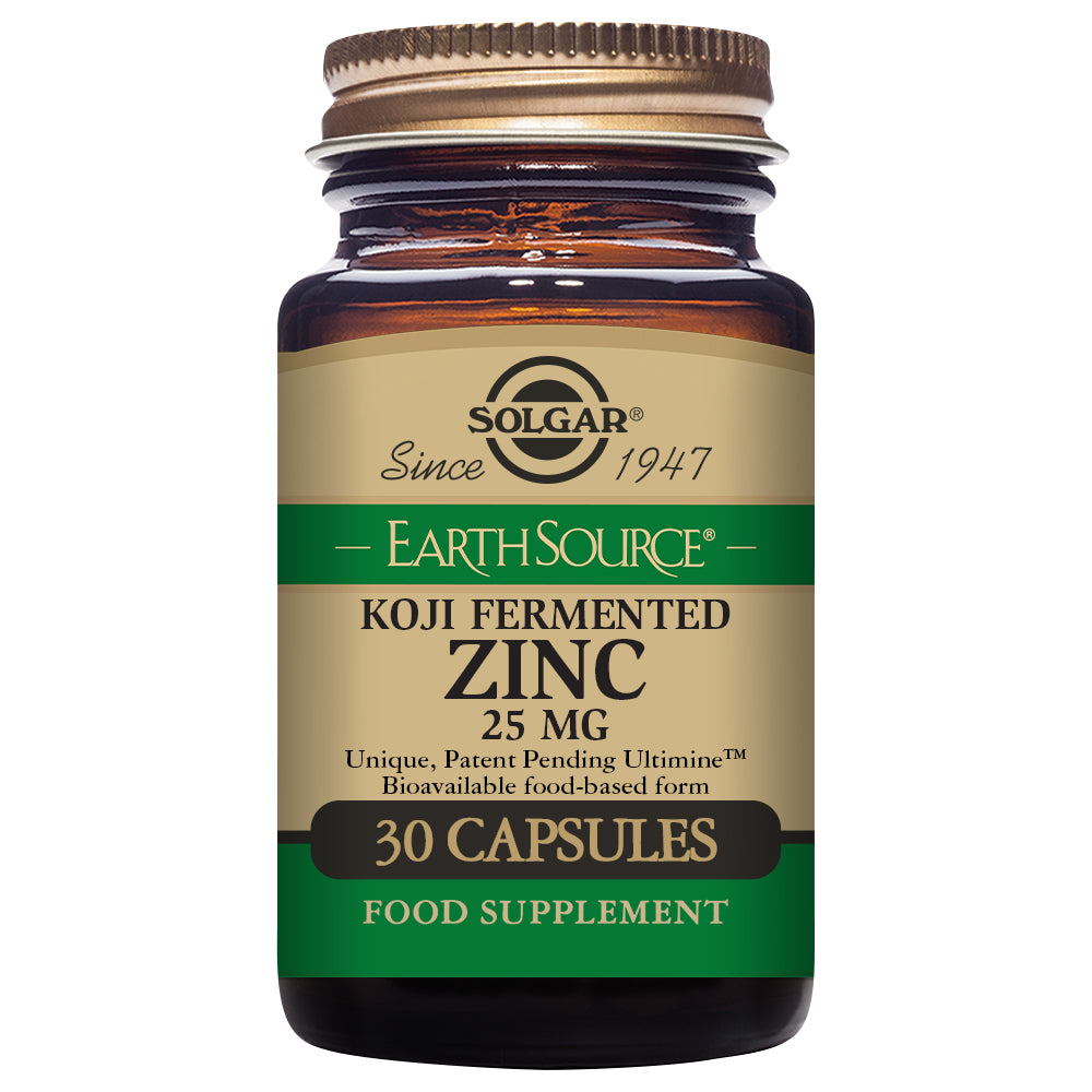 Solgar® EarthSource Food-Fermented Koji Zinc - Greenlands Health Store